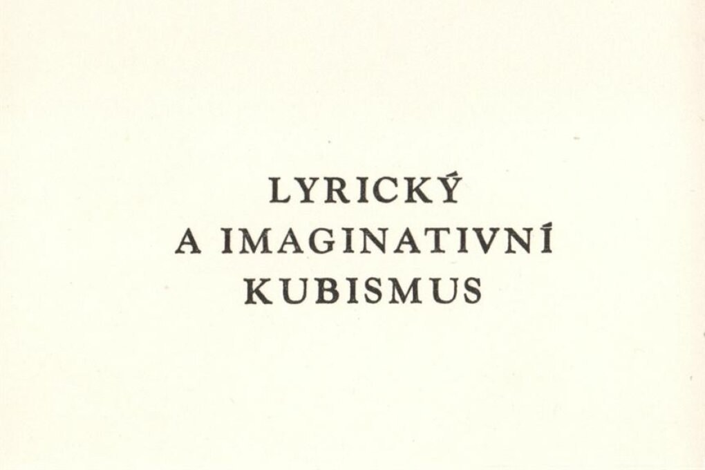 Lyrický a&nbsp;imaginativní kubismus 1926–1935. Obrazy, plastika